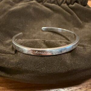 JEANINE PAYER Sterling Silver Paul Bangle Bracelet